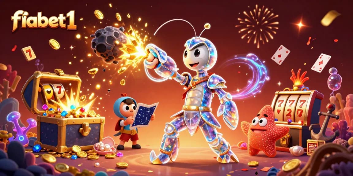 Experience exhilarating play at fabet1 with vibrant 3D elements showcasing thrilling casino action.