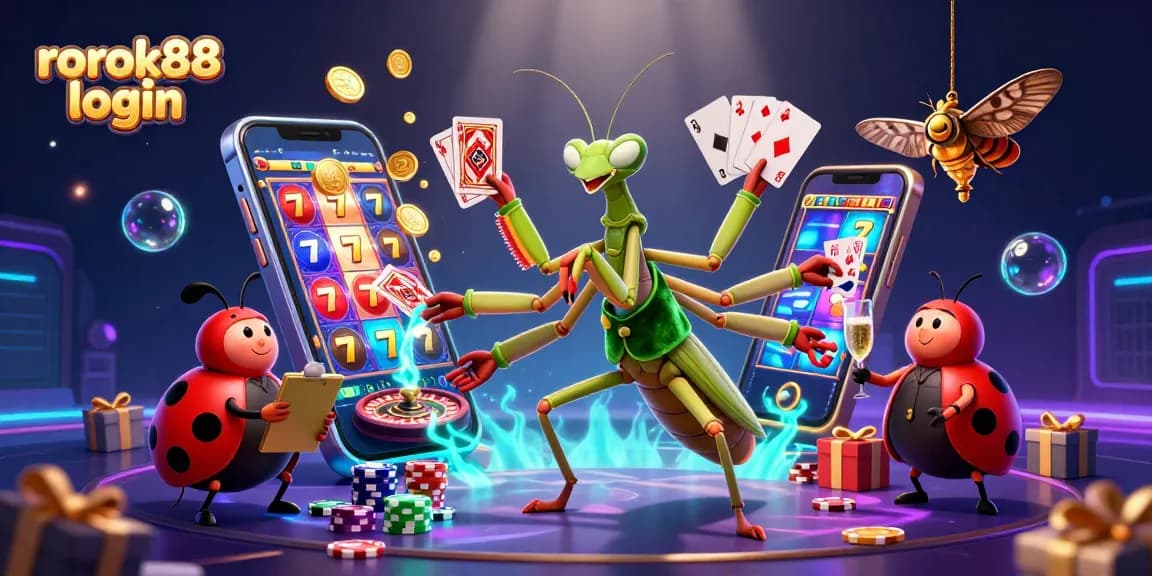 Participate in gaming excitement with ROKOK88 login to win big in casinos