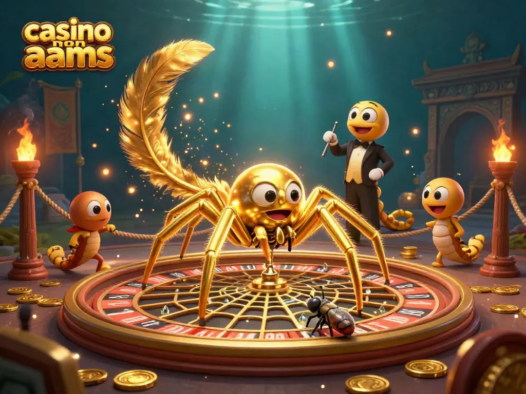 Scopri il mondo dei giochi nei casino non AAMS, con un'affascinante ragnatela di roulette.