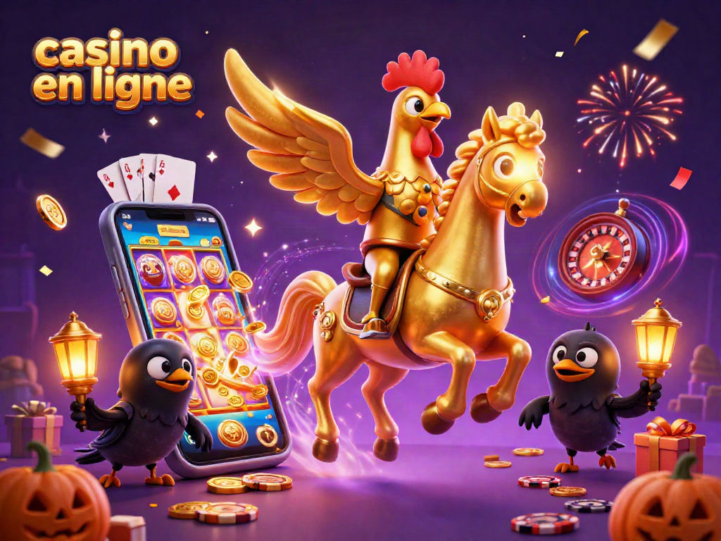 Jouer au casino en ligne dans un univers fantastique avec des éléments de machines à sous et des personnages magiques.