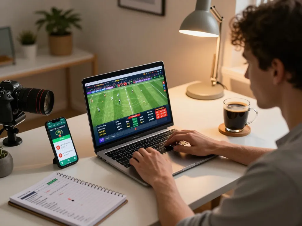 Engaging online sports betting atmosphere on keobongda with live match odds and analysis displayed