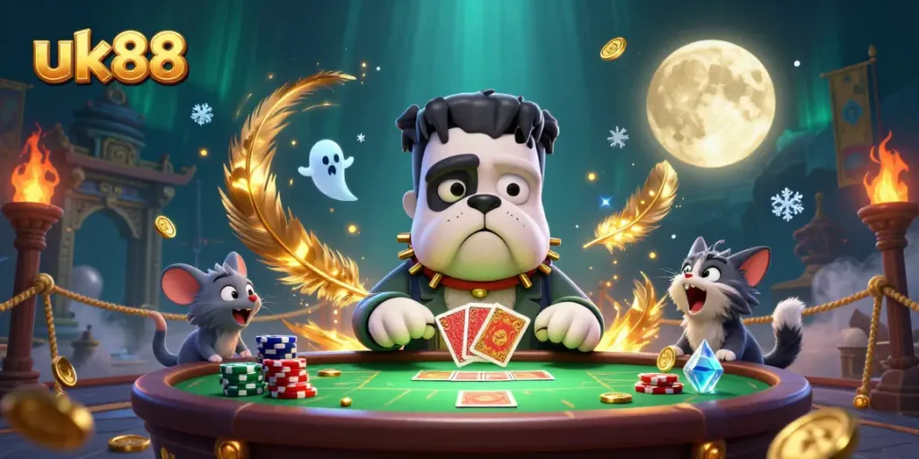 Engage with the exciting world of uk88 as a bulldog dealer and ghostly mouse elevate your gaming experience.