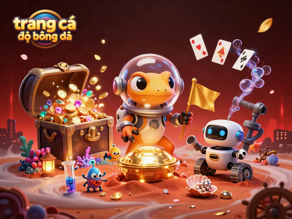 Trang cá đọ bóng đá với hình ảnh hấp dẫn từ casino không gian, mang đến cảm giác thú vị cho người chơi.