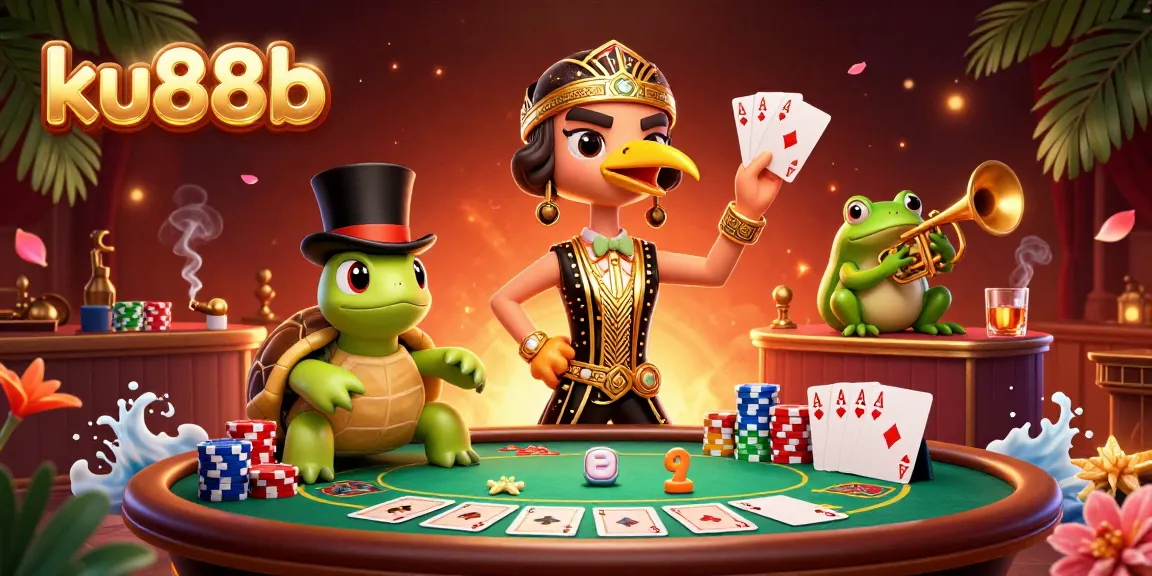 Experience explosive winning moments with ku88b at a vibrant casino celebration scene
