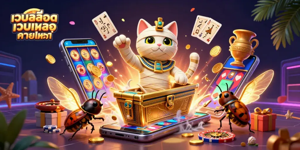 เล่นสล็อตออนไลน์ที่เว็บสล็อตเว็บตรงค่ายใหญ่พร้อมความสนุกจากเกมสล็อตและมิติใหม่ที่น่าตื่นเต้น