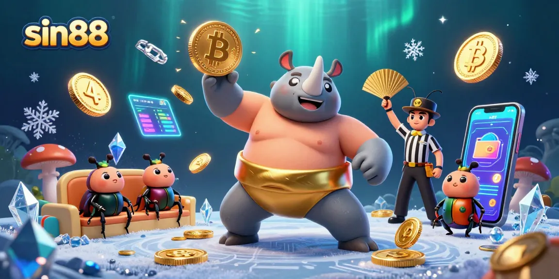 Engage with sin88's thrilling experience of 3D gaming featuring dynamic characters and cryptocurrency elements.