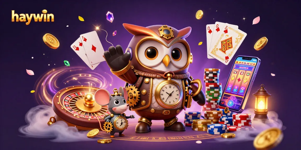 Experience thrilling gaming at haywin with vibrant casino scenes and dynamic action.