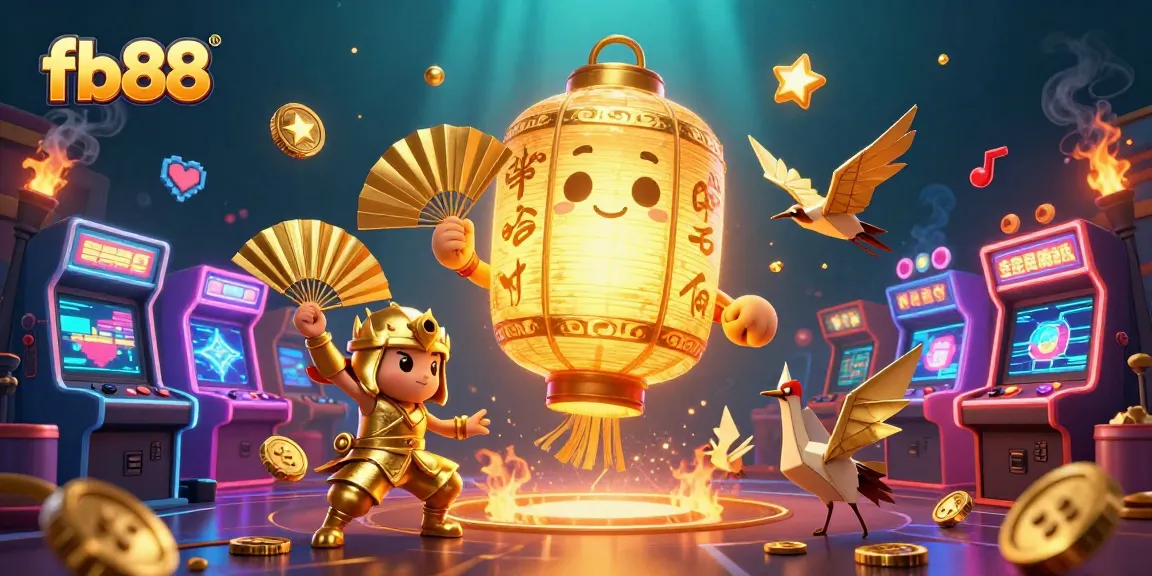 Experience thrilling gambling at fb88 with vibrant 3D illustration depicting a magical casino scene.