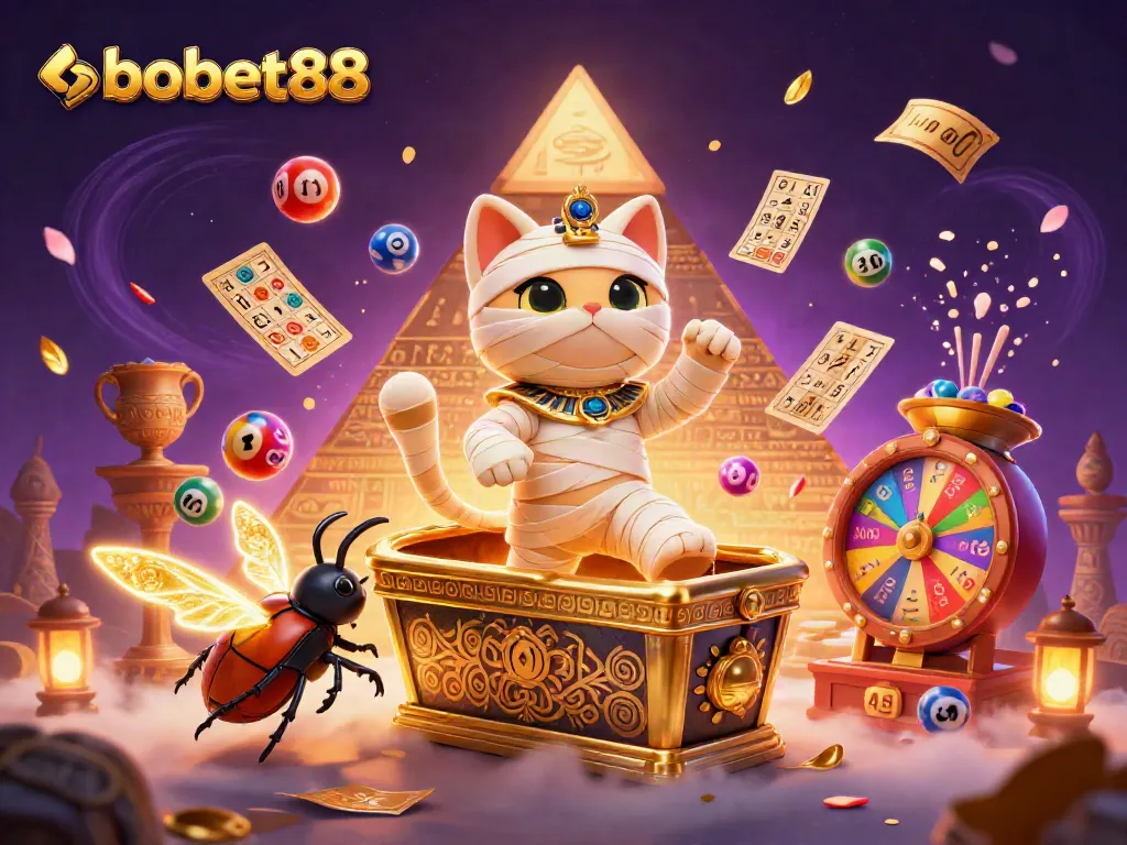 Win exciting prizes with sbobet88 at a vibrant pyramid casino filled with dynamic elements