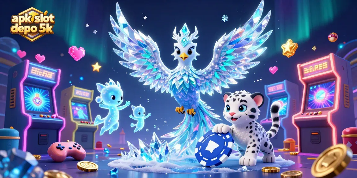 Play exciting games with apk slot depo 5k while the ice phoenix brings luck and wins.