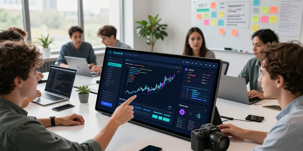 Developers collaborating on USDT0 integration in a modern workspace.