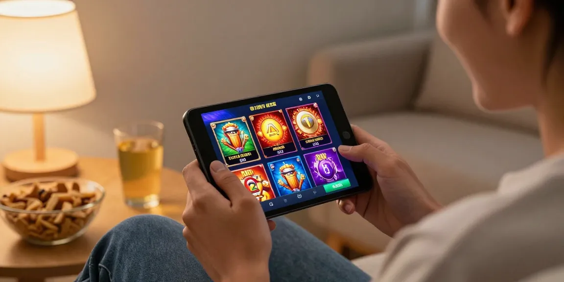 Enjoying deposit tanpa minimal experience while exploring vibrant slot games on a mobile device