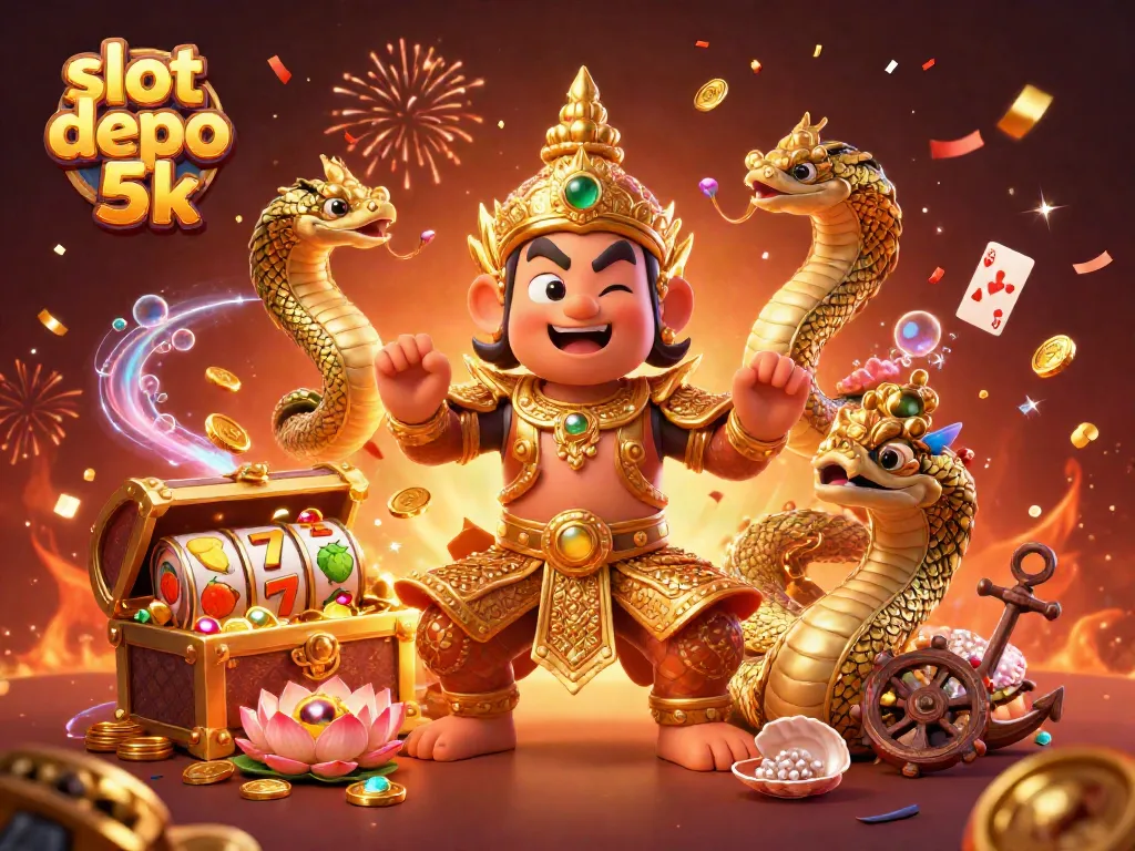 Experience the thrill of slot depo 5k with golden treasures and magical gaming elements.