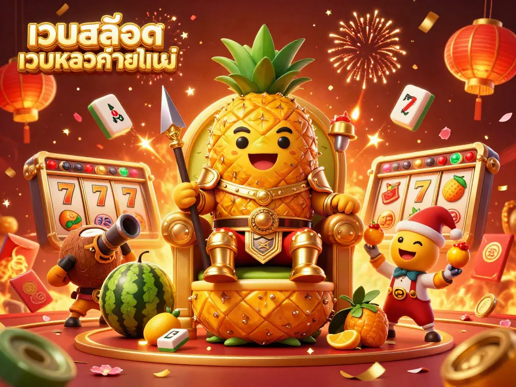 เล่นสล็อตเว็บสล็อตเว็บตรงค่ายใหญ่ในคาสิโนออนไลน์กับราชาและผู้ช่วยในภาพสนุกสนาน