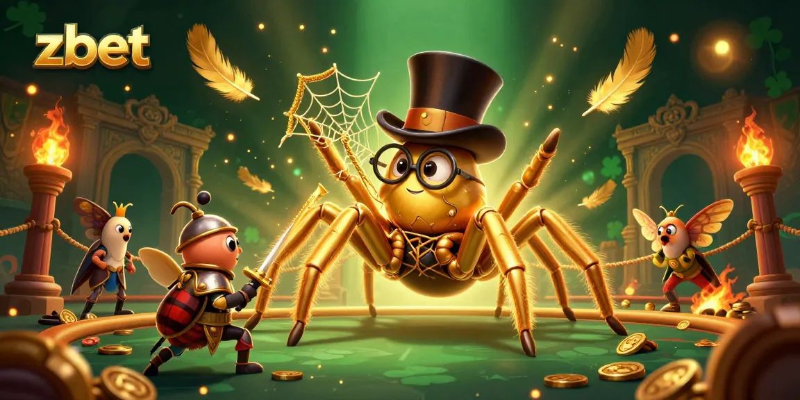 Engage with zbet's exciting gambling scene featuring vibrant characters and dynamic casino elements.