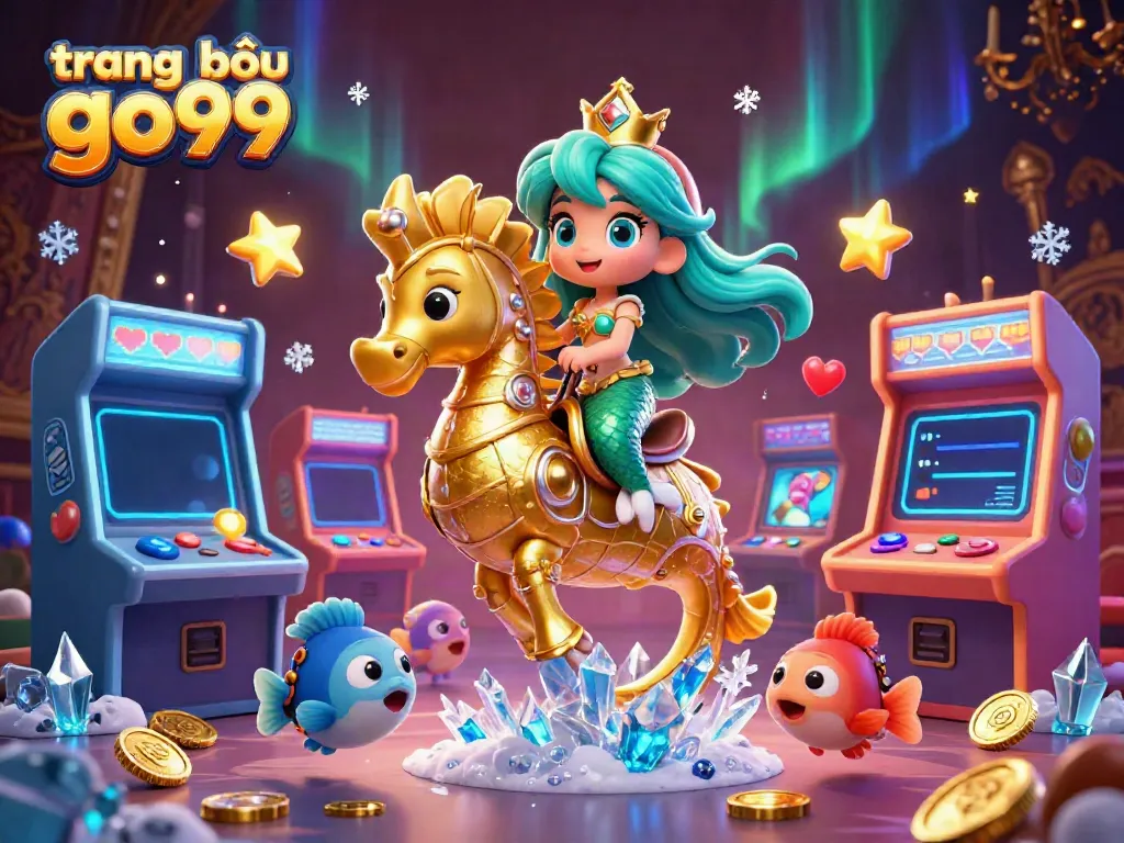 Engage with the vibrant world of slots at trang chủ go99 featuring colorful characters and gaming action.