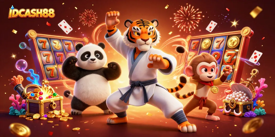 Experience thrilling gameplay and winning luck with IDCASH88 in an exciting slot adventure!
