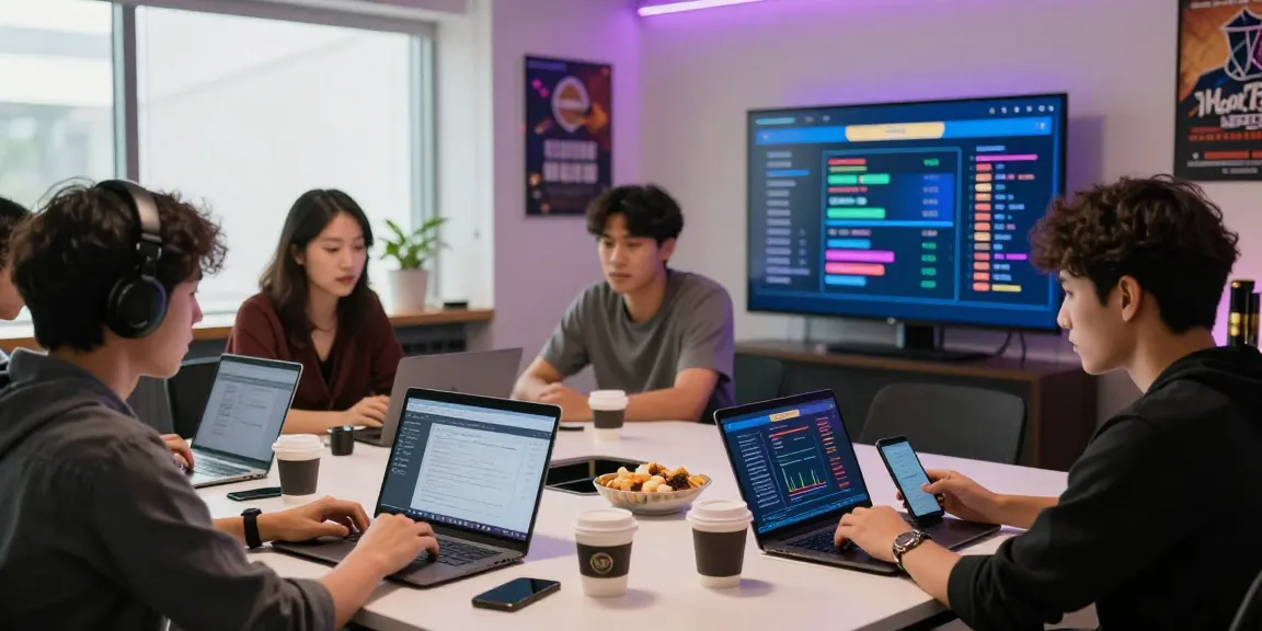 Engaged users discussing 먹튀스팟 verification in a modern online gambling community setting.