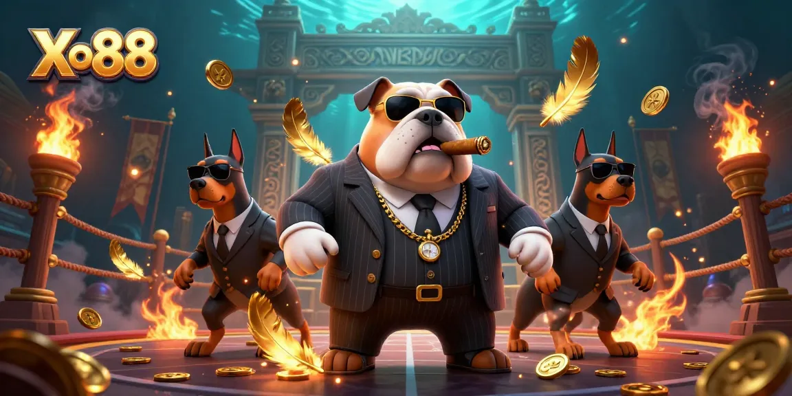 Xo88's thrilling casino showdown with a mafia bulldog and his Doberman bodyguards.