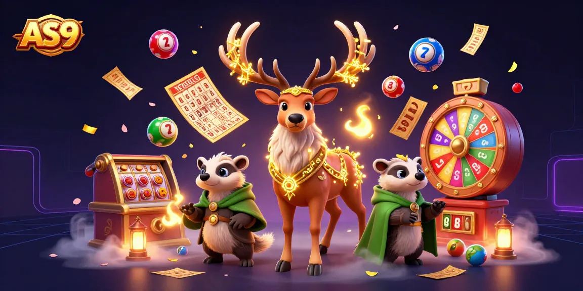 Experience thrilling slot adventures with AS9, highlighted by a vibrant 3D druid scene.