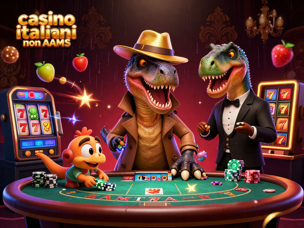 Gioca ai casino italiani non AAMS e vinci con strategie divertenti in un ambiente 3D emozionante.