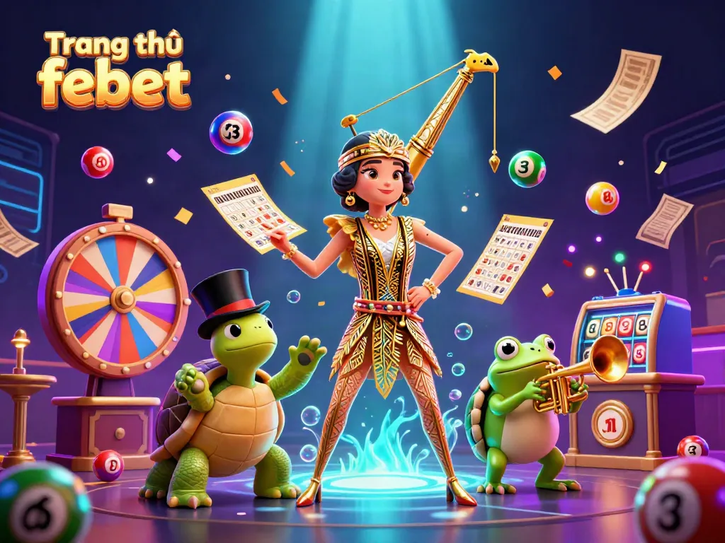 Engage with thrilling online casino games at Trang chủ febet, featuring exciting characters and dynamic casino elements.
