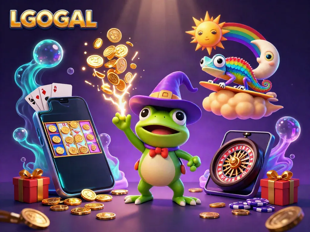 Experience thrilling gaming on LGOGOAL with magical elements and casino vibes.
