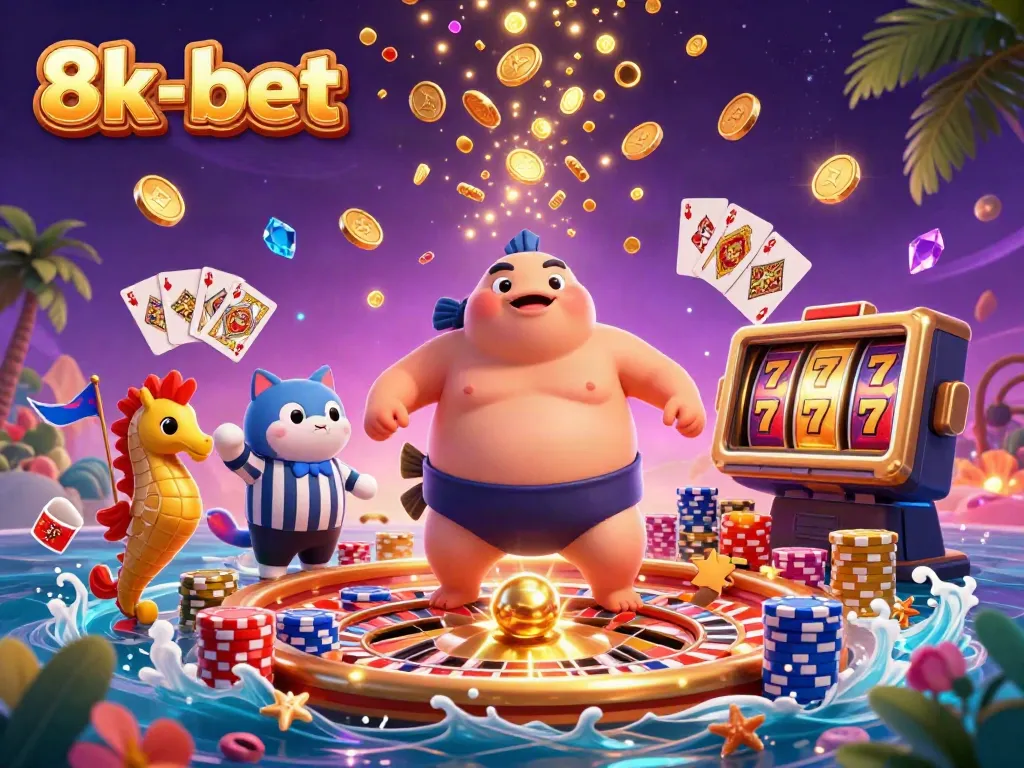 Experience the vibrant 8k-bet underwater casino adventure with dynamic elements.