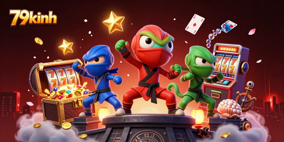 79kinh offers an immersive casino experience with vibrant characters and dynamic game elements.