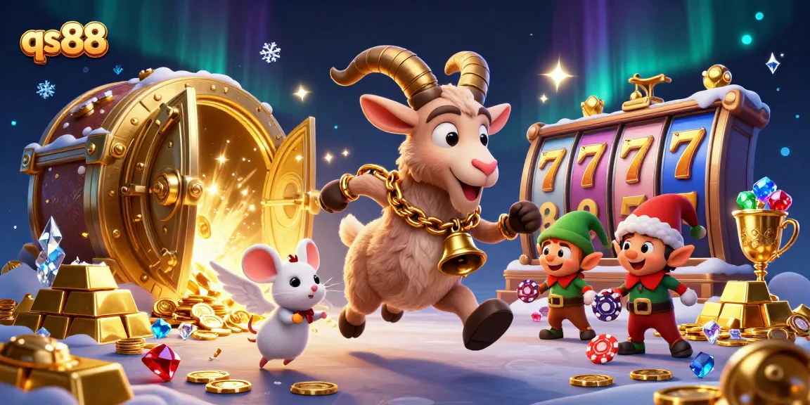 Engage with qs88's thrilling casino experience featuring festive chaos and exciting elements.