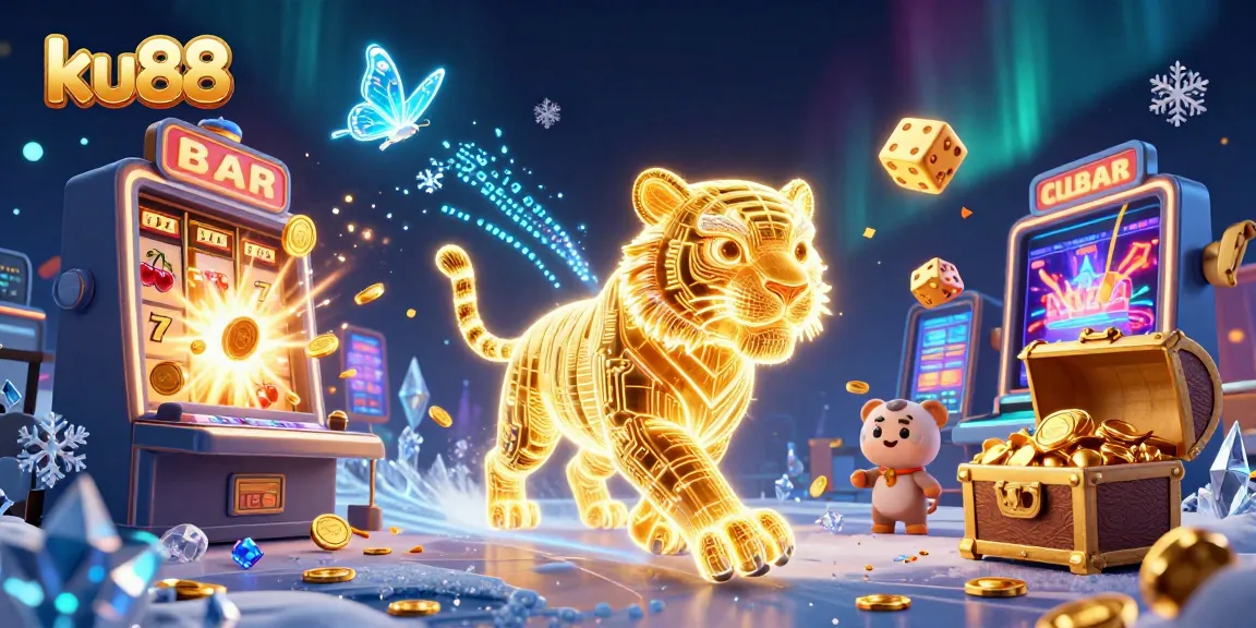 Engage with ku88’s thrilling gaming action, featuring vibrant casino elements and dynamic visuals.