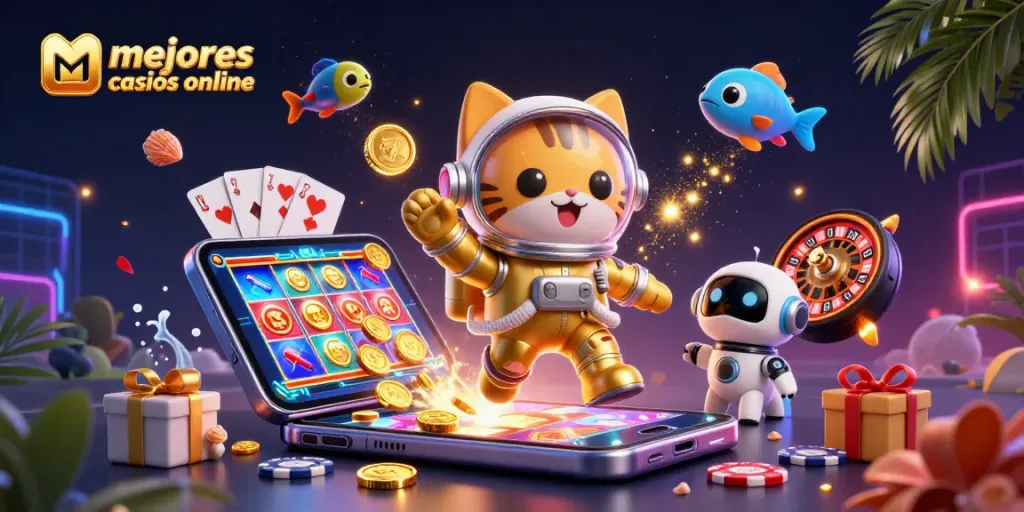Los mejores casinos online donde ganar en juegos de azar con un diseño vibrante e interactivo.