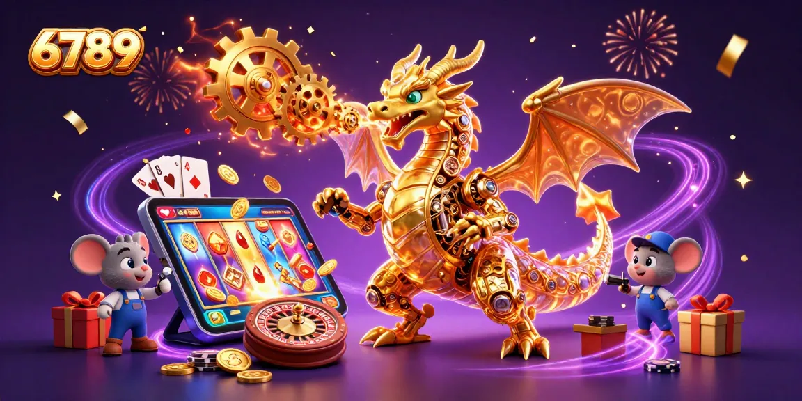 Spin the reels of 6789 and revel in the glory of jackpot winnings with a golden dragon overseeing your luck!