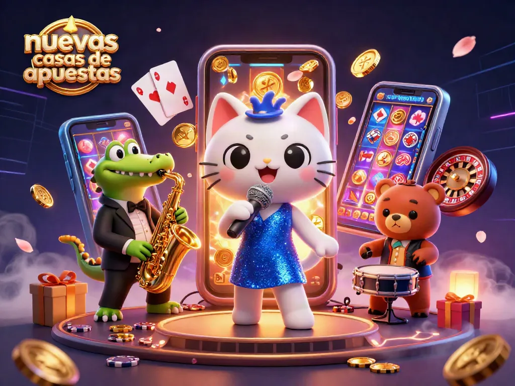 Vive la experiencia de nuevas casas de apuestas con un espectáculo de casino lleno de diversión.