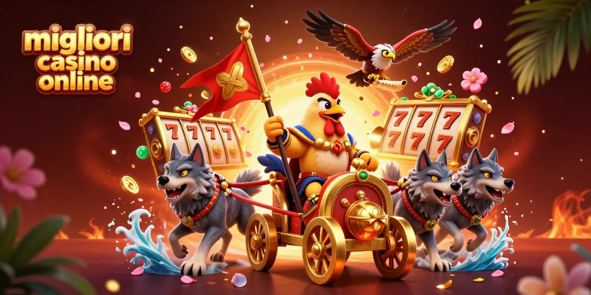 I migliori casino online offrono emozioni con il signore dei galli e simboli di fortuna, come slot e vincite grandi.
