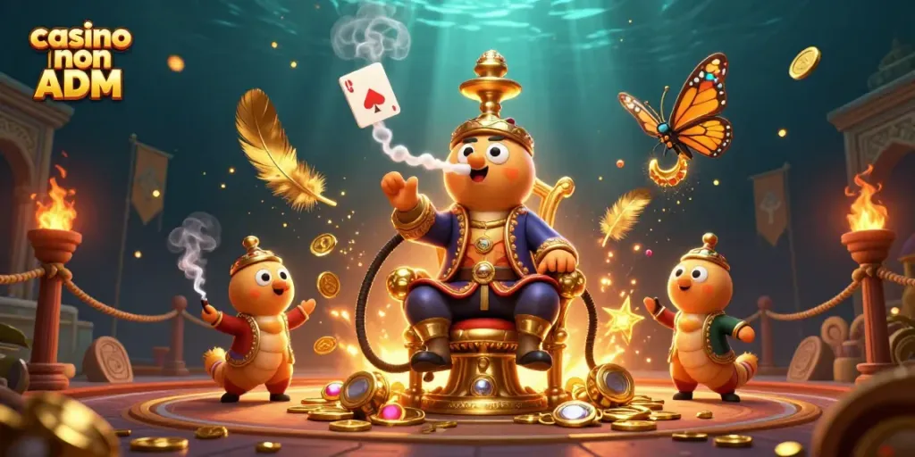 Gioca nei migliori casino non ADM con elementi di alta qualità e simboli di poker nel design.